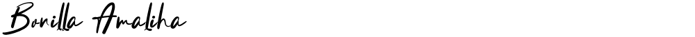 Bonilla Amaliha