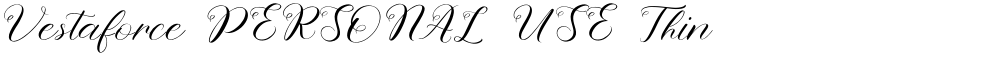 Vestaforce PERSONAL USE Thin