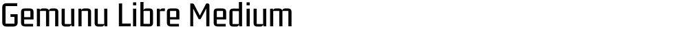 Gemunu Libre Medium