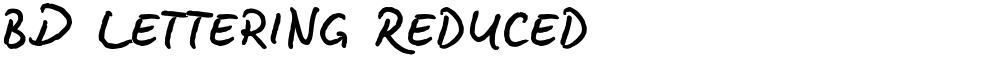 BD Lettering Reduced