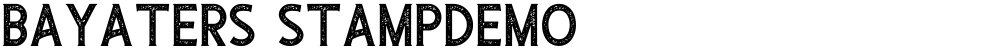 Bayaters StampDemo