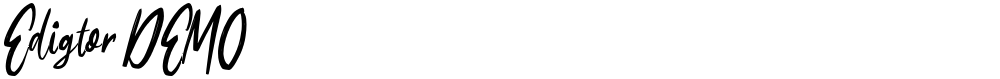 Edigtor DEMO
