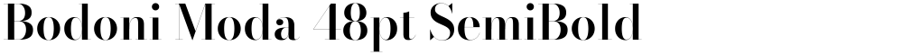 Bodoni Moda 48pt SemiBold