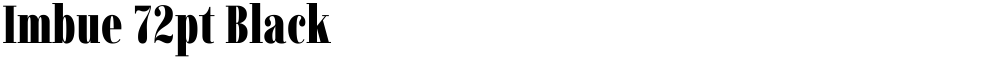 Imbue 72pt Black