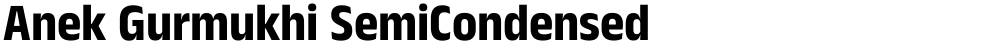 Anek Gurmukhi SemiCondensed