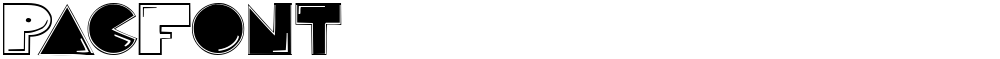 PacFont