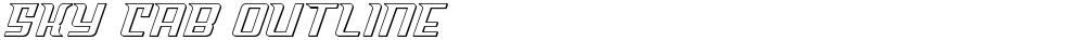 Sky Cab Outline