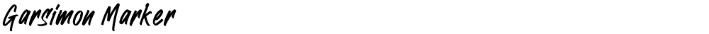 Garsimon Marker