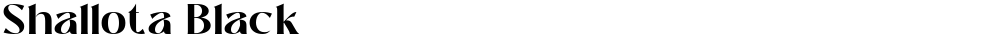 Shallota Black