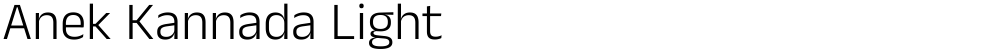 Anek Kannada Light