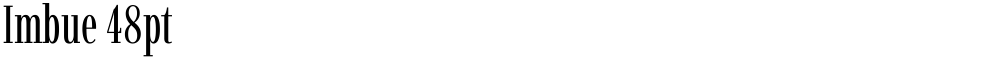 Imbue 48pt
