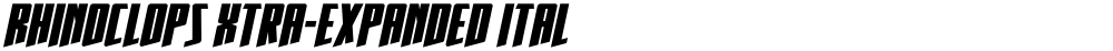 Rhinoclops Xtra-Expanded Ital