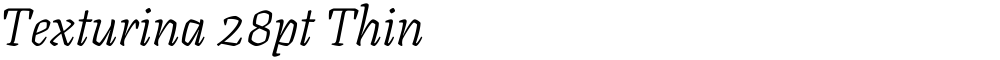 Texturina 28pt Thin