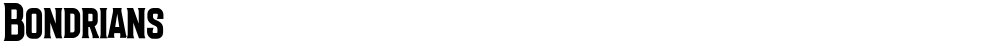 Bondrians