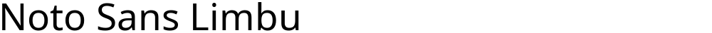 Noto Sans Limbu