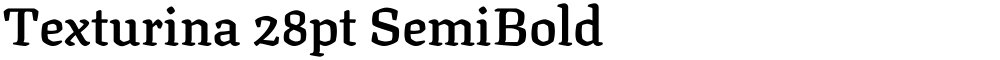 Texturina 28pt SemiBold