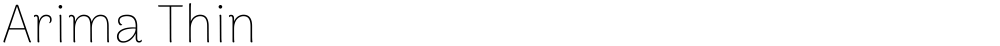 Arima Thin
