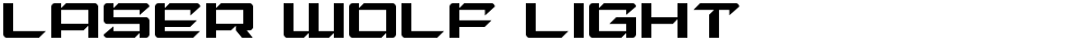 Laser Wolf Light