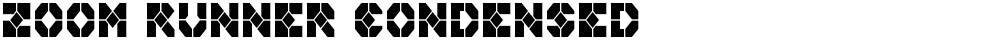 Zoom Runner Condensed
