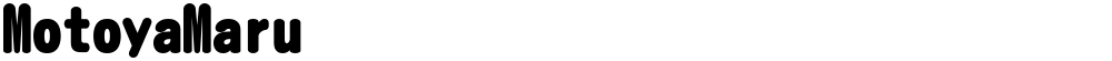 MotoyaMaru