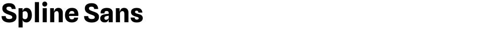Spline Sans