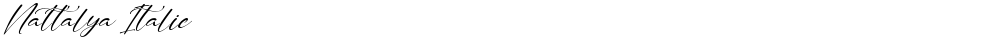 Nattalya Italic