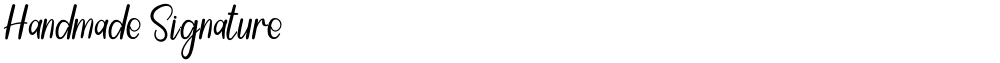 Handmade Signature