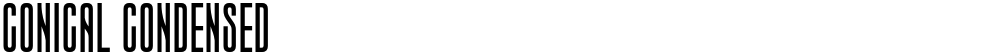 CONICAL CONDENSED