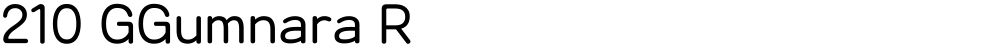 210 GGumnara R