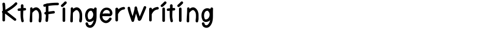 KtnFingerwriting