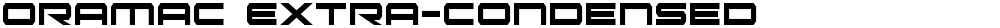 Oramac Extra-Condensed