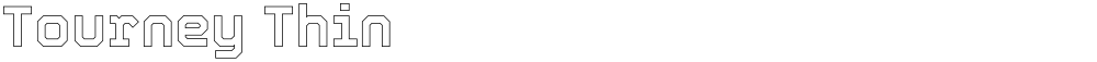 Tourney Thin