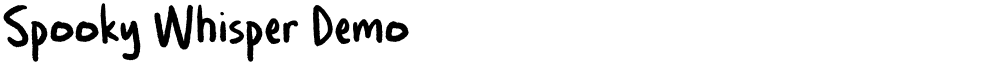 Spooky Whisper Demo