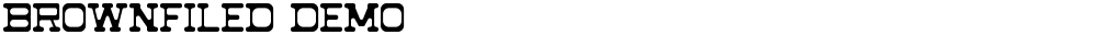 Brownfiled Demo