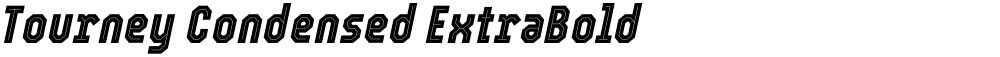 Tourney Condensed ExtraBold