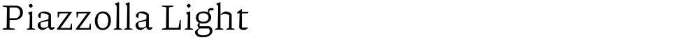 Piazzolla Light