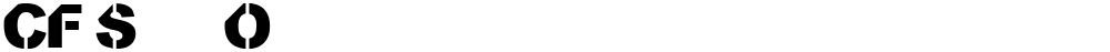 CF StencilOrama
