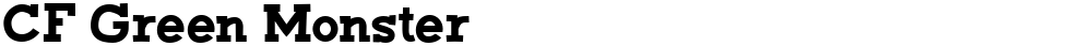 CF Green Monster