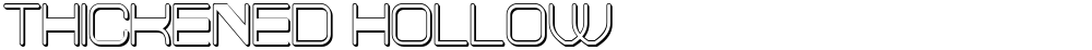 Thickened Hollow