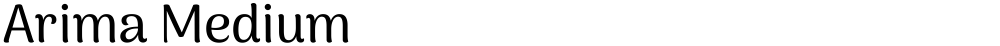 Arima Medium