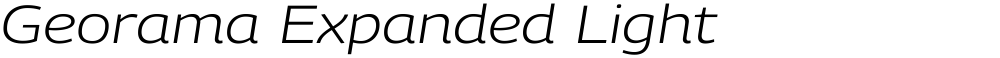 Georama Expanded Light