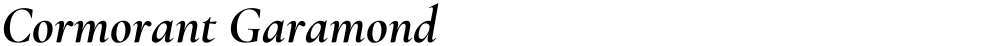 Cormorant Garamond