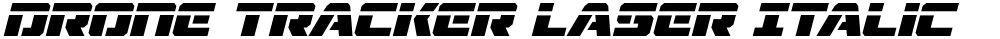 Drone Tracker Laser Italic
