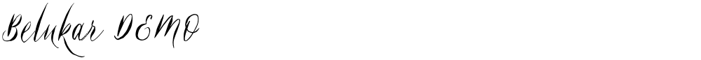 Belukar DEMO