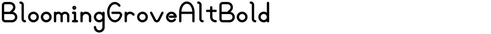 BloomingGroveAltBold