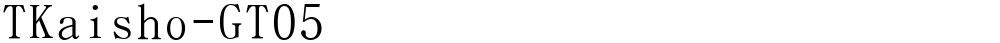 TKaisho-GT05