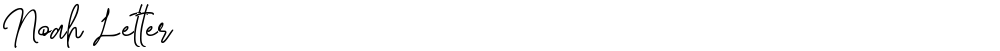 Noah Letter