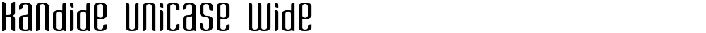 Kandide Unicase Wide