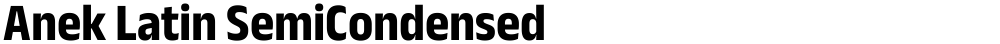 Anek Latin SemiCondensed