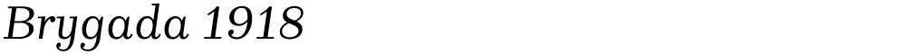 Brygada 1918